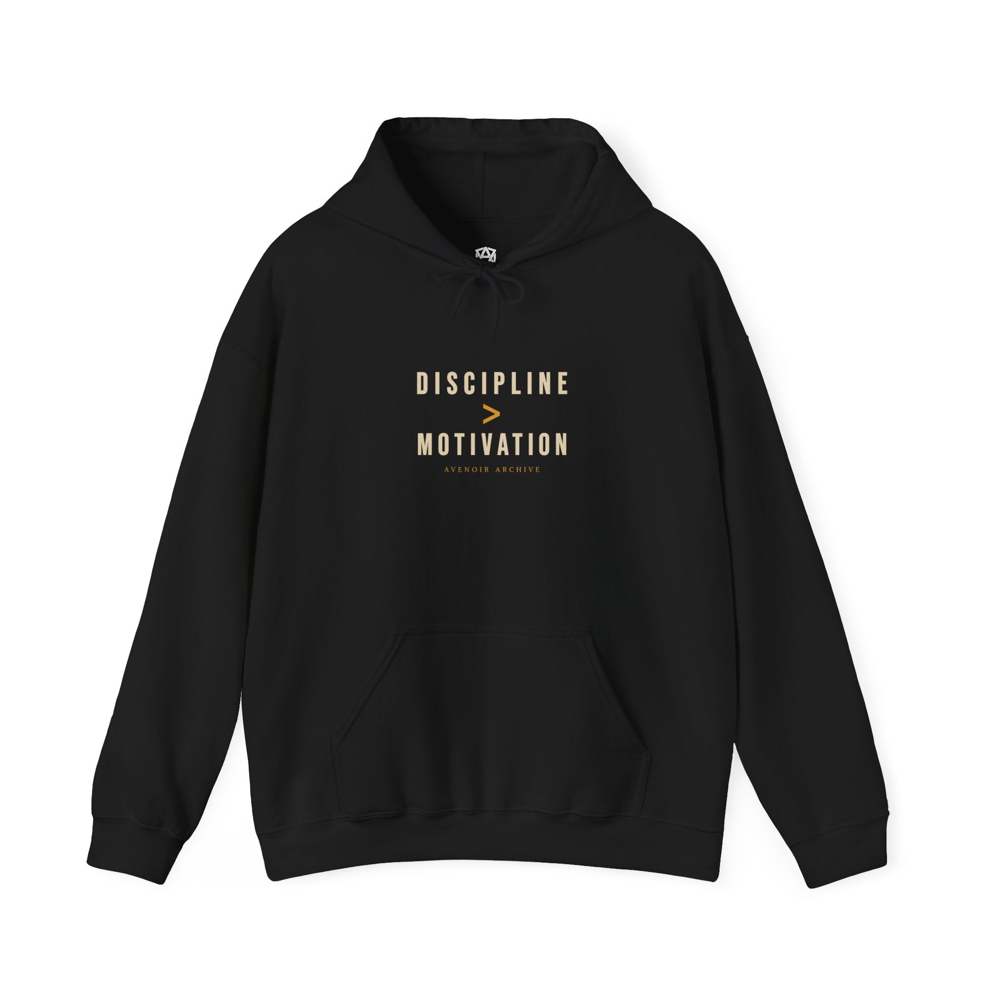 Discipline > Motivation Hoodie