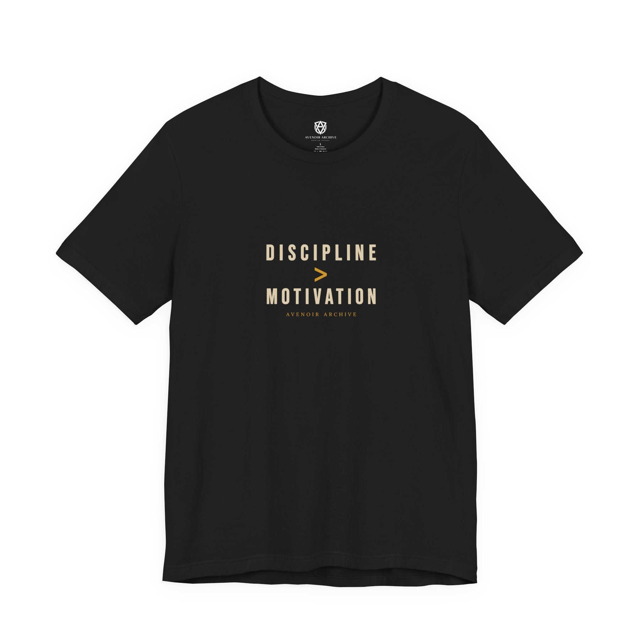 Discipline > Motivation Tee
