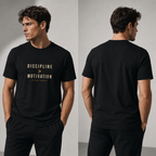 Discipline > Motivation Oversized Tee