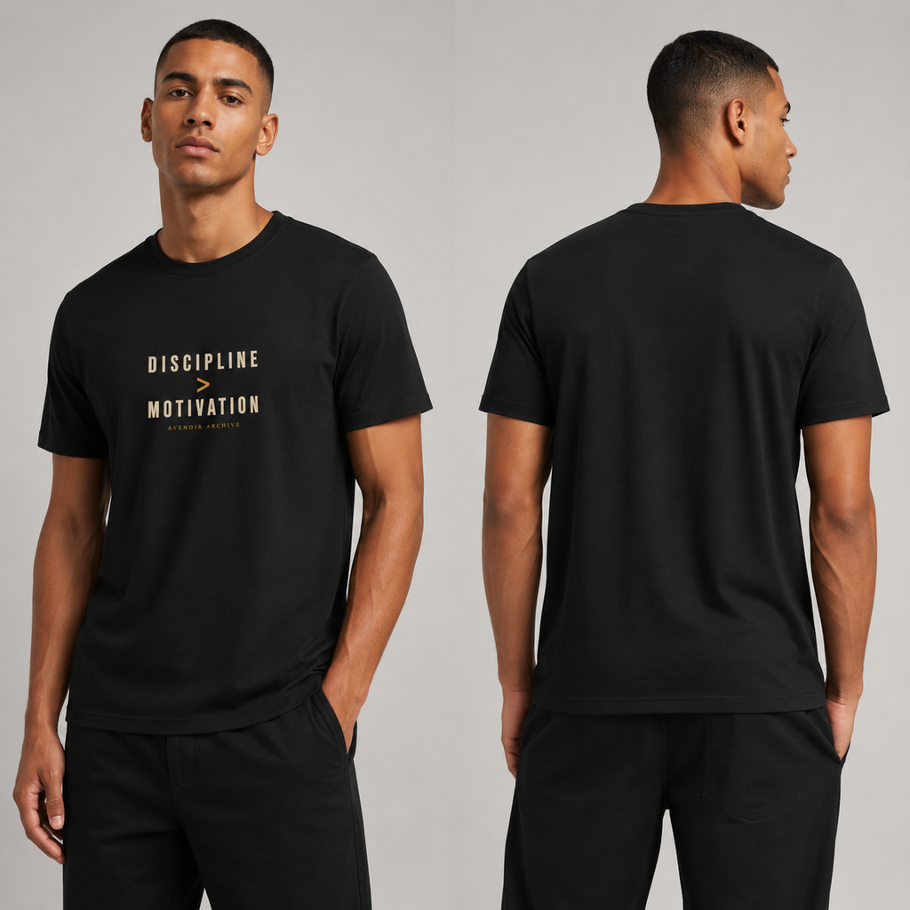 Discipline > Motivation Tee