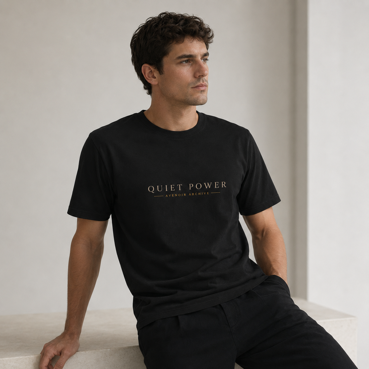 Quiet Power Oversized Tee